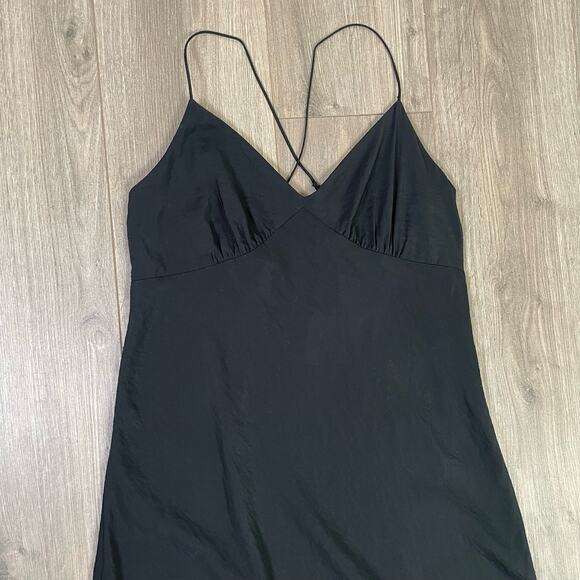 Madewell Sadie Cami Slip Layton Party Going Out Midi Dress US Women's 12 New - Picture 4 of 8